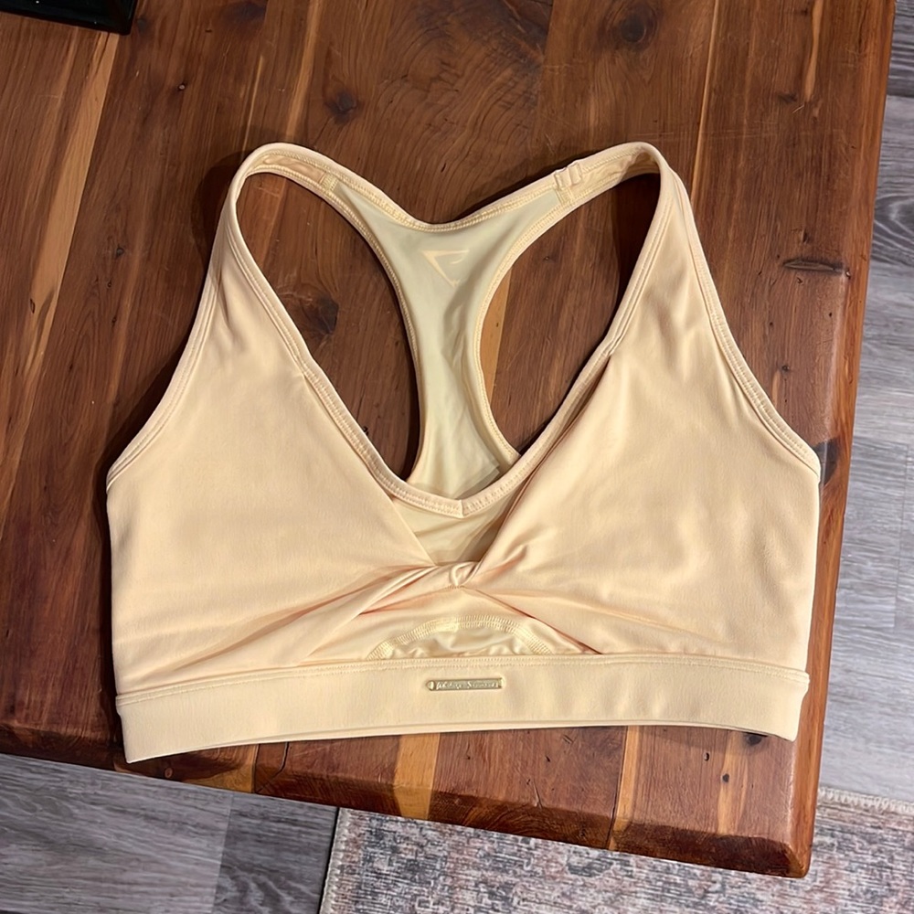 WS x Gymshark V3 Pollen Yellow Bra